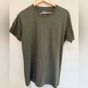 Fresh Olive Green Men's Short Sleeve Tee
